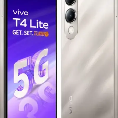 vivo T4 Lite 5G Charger in the Box (Titanium Gold, 128 GB)  (6 GB RAM)